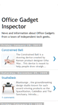 Mobile Screenshot of gadgetofficeinspector.blogspot.com