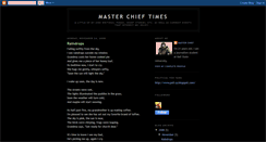 Desktop Screenshot of masterchieftimes.blogspot.com