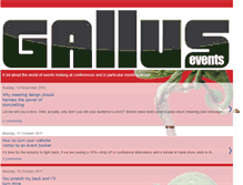 Tablet Screenshot of gallusevents.blogspot.com