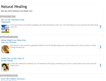 Tablet Screenshot of naturalhealthdocs.blogspot.com