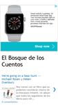 Mobile Screenshot of elbosquedeloscuentos.blogspot.com
