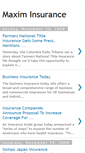 Mobile Screenshot of maximinsurance.blogspot.com