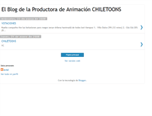 Tablet Screenshot of chiletoons.blogspot.com