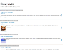 Tablet Screenshot of eticaextrema.blogspot.com