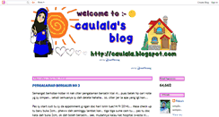 Desktop Screenshot of caulala.blogspot.com