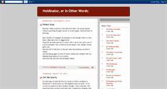 Desktop Screenshot of holdinator.blogspot.com