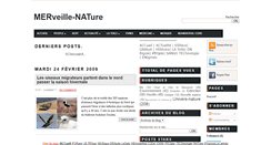 Desktop Screenshot of merveille-nature.blogspot.com