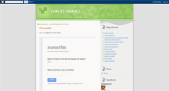 Desktop Screenshot of curs-taradell.blogspot.com