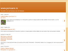 Tablet Screenshot of ponoare.blogspot.com
