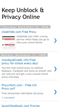 Mobile Screenshot of keepunblock.blogspot.com