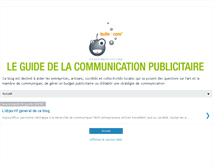 Tablet Screenshot of bulledecom-communication.blogspot.com