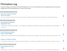 Tablet Screenshot of filmmakerslog.blogspot.com