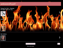 Tablet Screenshot of anitaecraftygirl.blogspot.com