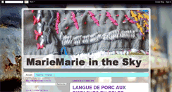 Desktop Screenshot of mariemariesky.blogspot.com