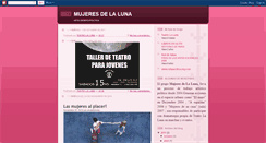 Desktop Screenshot of mujeresdelaluna.blogspot.com