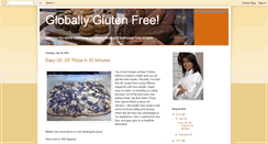 Desktop Screenshot of globallyglutenfree.blogspot.com
