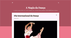 Desktop Screenshot of amagiadoballet.blogspot.com