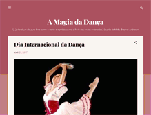 Tablet Screenshot of amagiadoballet.blogspot.com