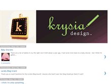 Tablet Screenshot of krysiaknits.blogspot.com