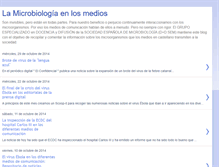 Tablet Screenshot of noticiasmicrobiologicas.blogspot.com