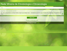 Tablet Screenshot of etnobiologiaminas.blogspot.com