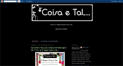 Desktop Screenshot of coisaetalbazar.blogspot.com