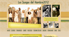 Desktop Screenshot of losjuegosdelhambre2012.blogspot.com