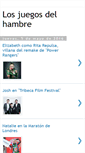 Mobile Screenshot of losjuegosdelhambre2012.blogspot.com