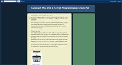 Desktop Screenshot of cheap-programmable-crock-pot.blogspot.com