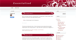Desktop Screenshot of essentialized.blogspot.com
