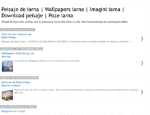 Tablet Screenshot of peisajedeiarna.blogspot.com