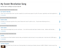 Tablet Screenshot of mysweetrevelationsong.blogspot.com