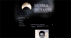 Desktop Screenshot of musikamutante.blogspot.com