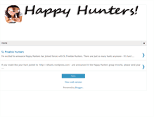 Tablet Screenshot of happyhunterconnection.blogspot.com