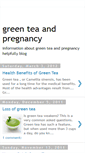 Mobile Screenshot of greenteapregnancy.blogspot.com