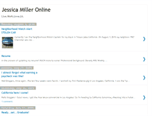 Tablet Screenshot of jessicamillerla.blogspot.com