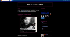 Desktop Screenshot of misdivagaciones-maria.blogspot.com