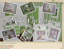 Tablet Screenshot of miniencantos.blogspot.com
