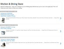 Tablet Screenshot of kitchenware-store.blogspot.com