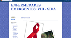 Desktop Screenshot of medicina-vih-sida.blogspot.com