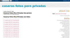 Desktop Screenshot of caseras-fotos-porn-privadas.blogspot.com