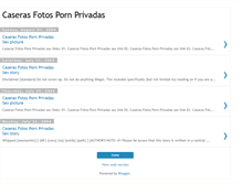 Tablet Screenshot of caseras-fotos-porn-privadas.blogspot.com