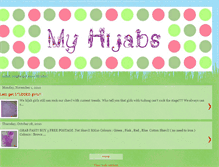 Tablet Screenshot of myhijabgirl.blogspot.com
