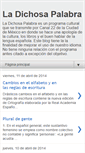 Mobile Screenshot of dichosalapalabra.blogspot.com
