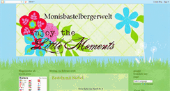 Desktop Screenshot of monisbastelbergerwelt.blogspot.com