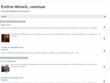 Tablet Screenshot of evelineconte.blogspot.com
