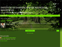 Tablet Screenshot of medicinasholisticas.blogspot.com