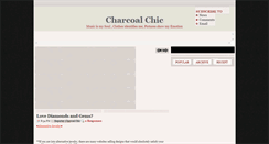 Desktop Screenshot of charcoalchic.blogspot.com