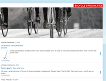 Tablet Screenshot of bicyclespecialties.blogspot.com