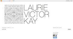 Desktop Screenshot of laurievictorkayblog.blogspot.com